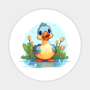 Blue Duck Magnet